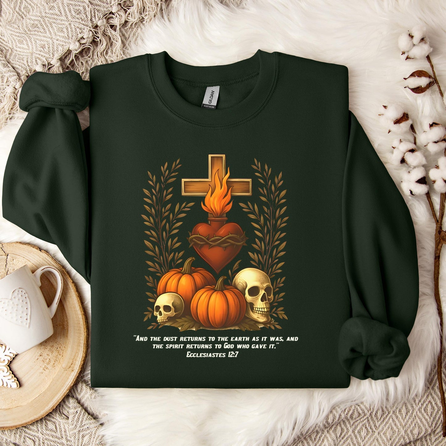Sacred Heart Halloween Sweatshirt