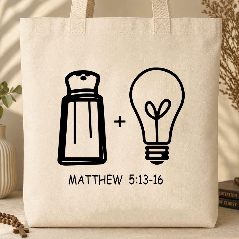 Salt Light 5.13-16 Tote Bag