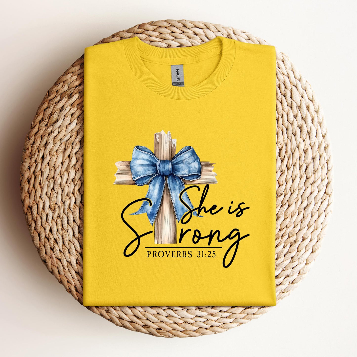 She Is Strong Proverb 31.25