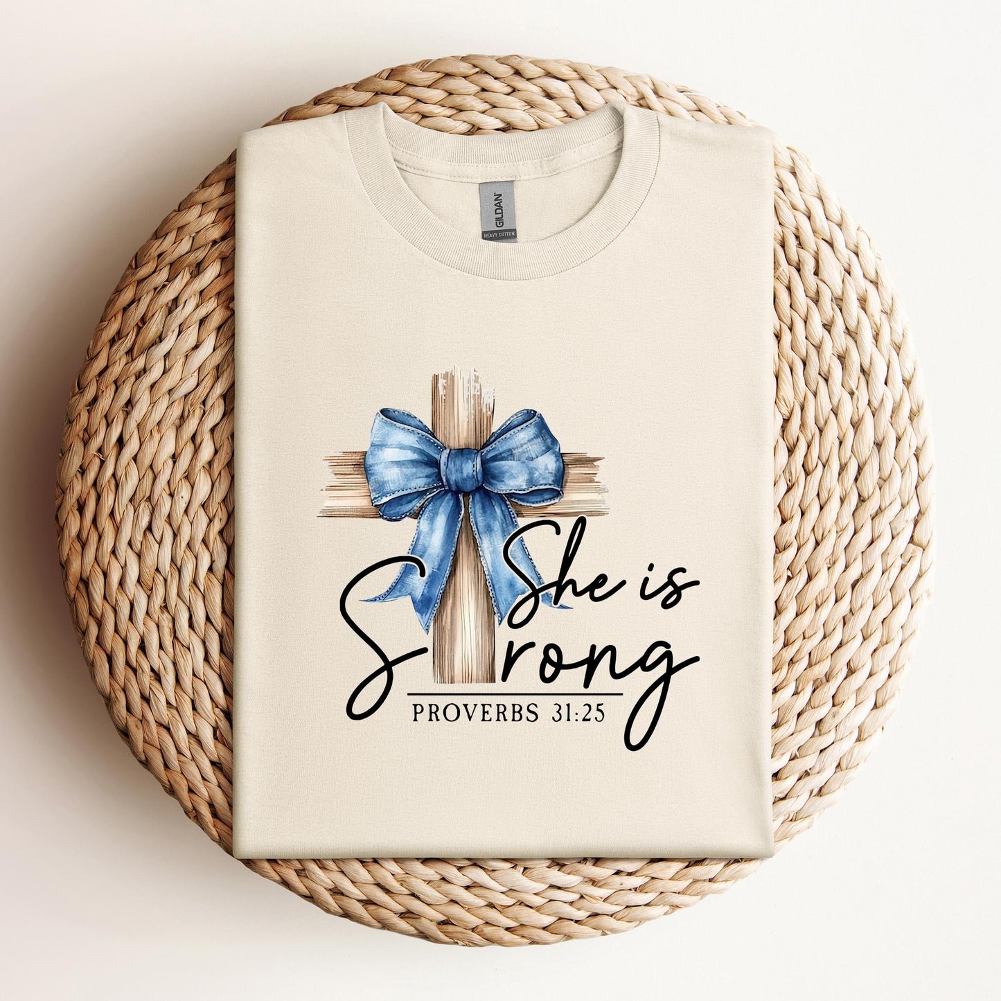 She Is Strong Proverb 31.25