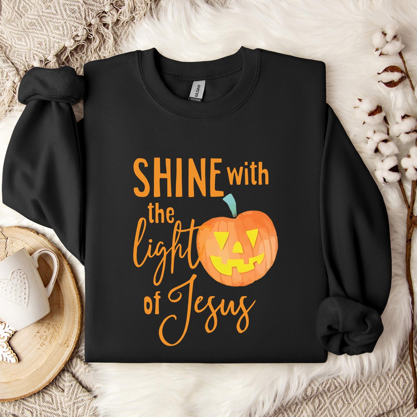 Shine With The Light Of Jesus Sweatshirt
