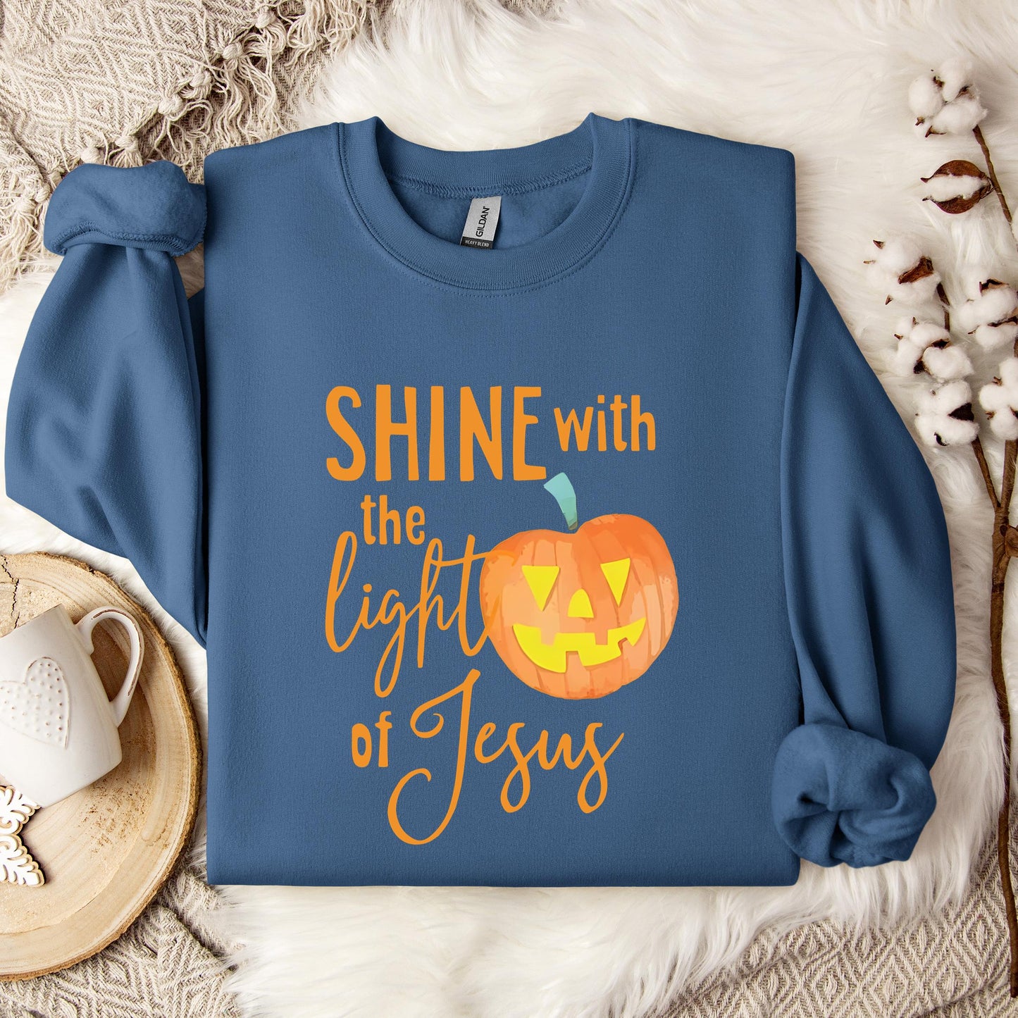 Shine With The Light Of Jesus Sweatshirt