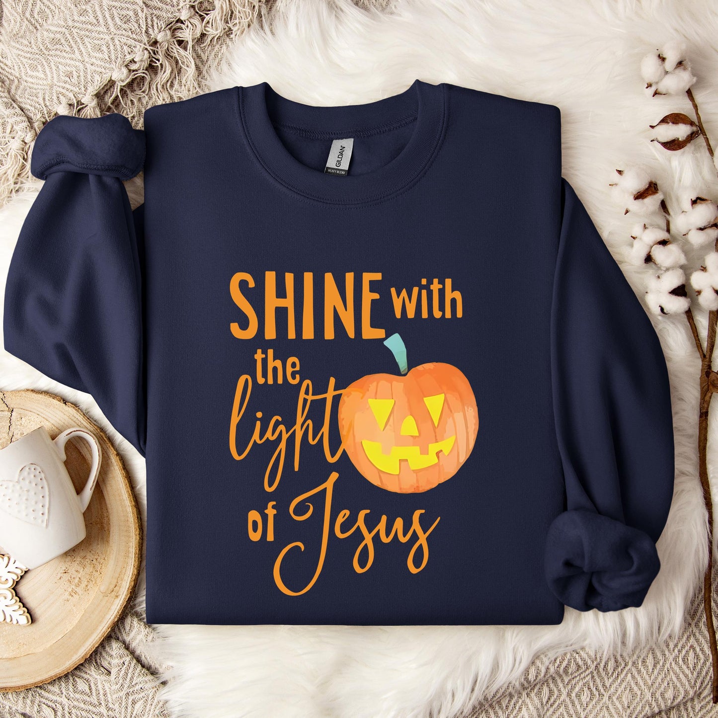 Shine With The Light Of Jesus Sweatshirt