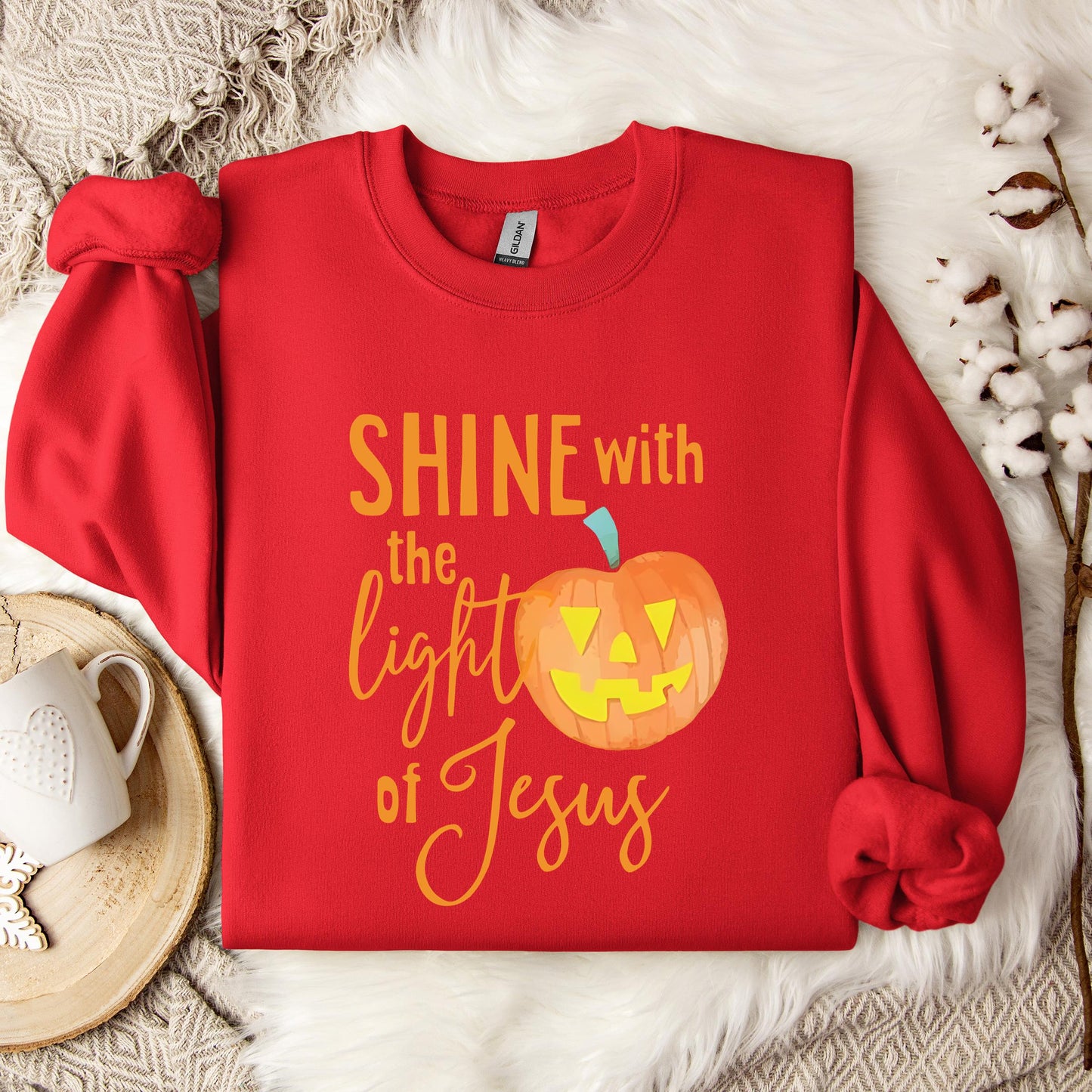 Shine With The Light Of Jesus Sweatshirt