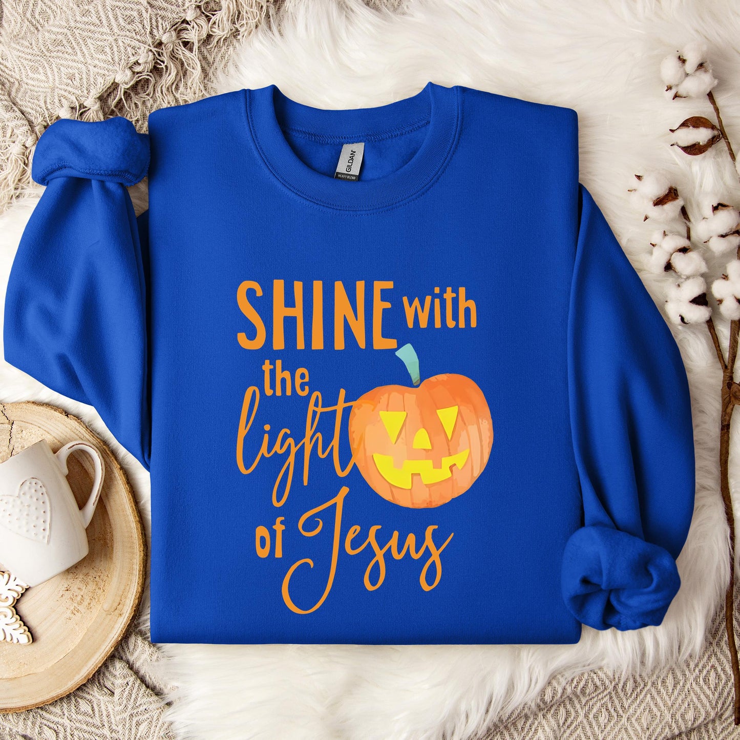 Shine With The Light Of Jesus Sweatshirt