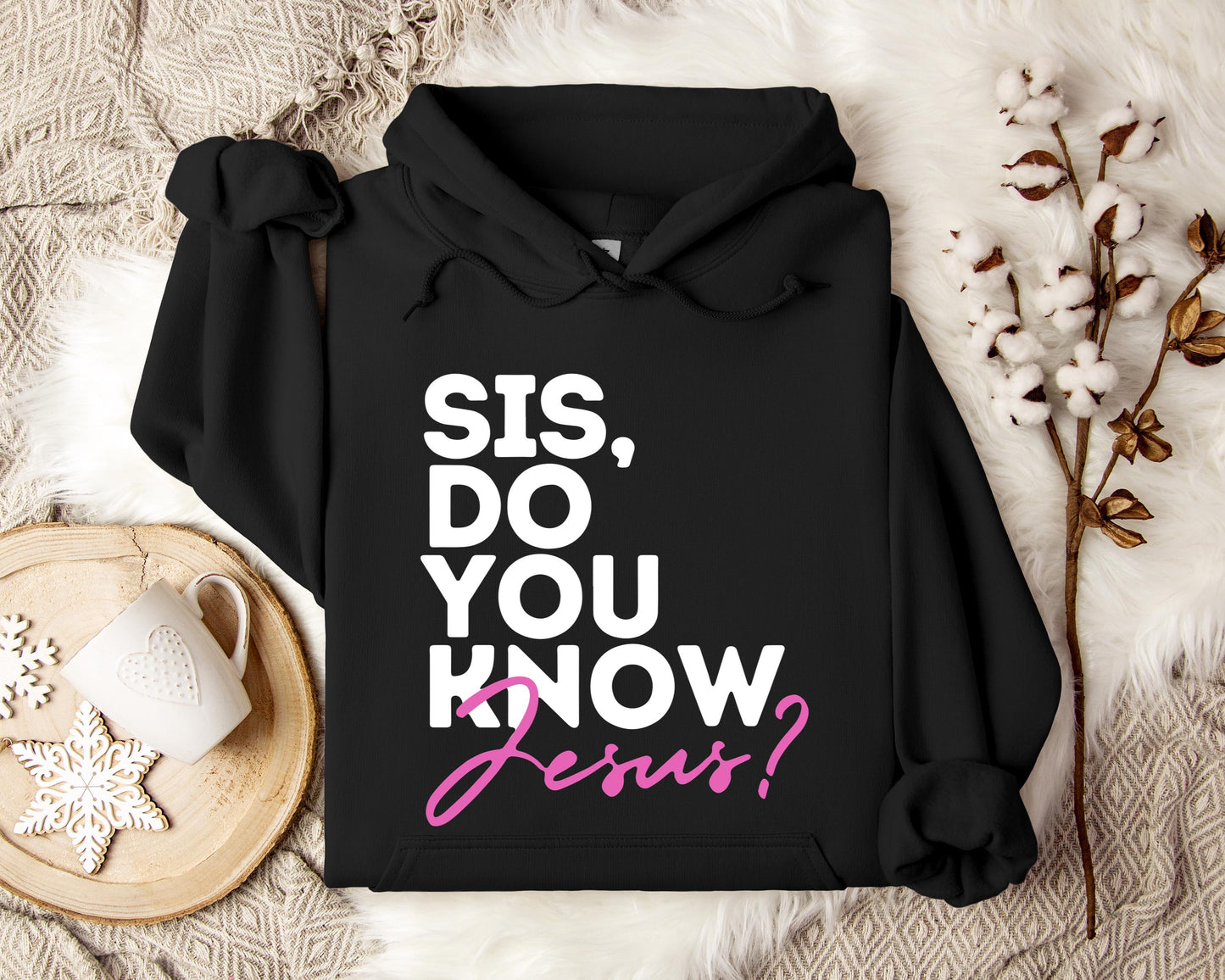 Sis Do You Know Jesus Hoodie
