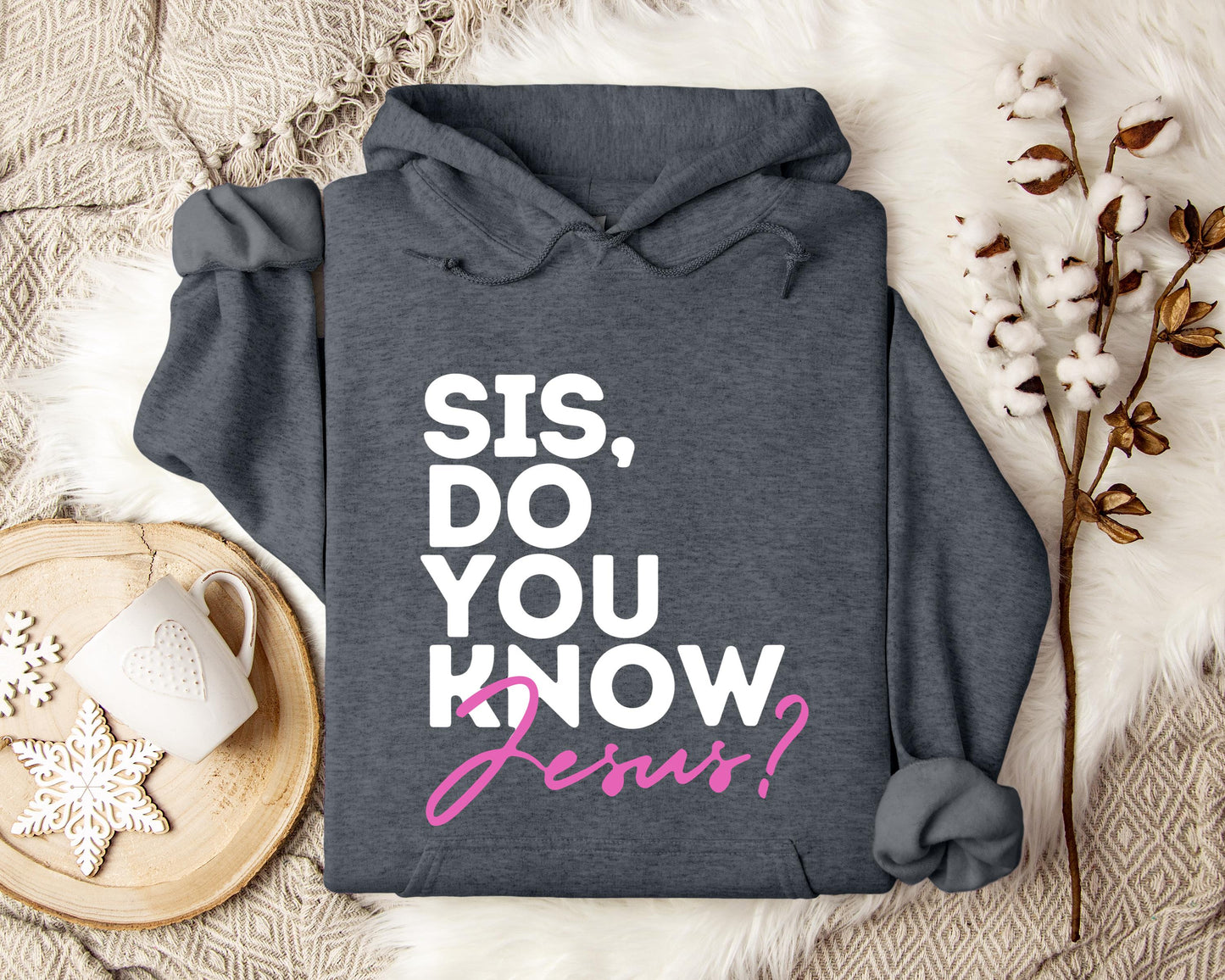 Sis Do You Know Jesus Hoodie