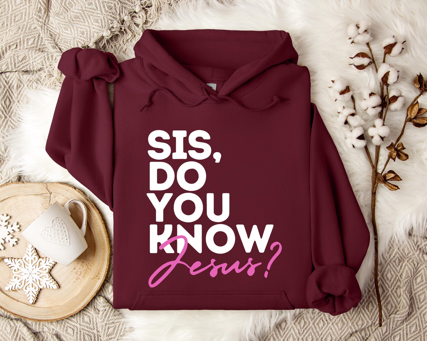 Sis Do You Know Jesus Hoodie