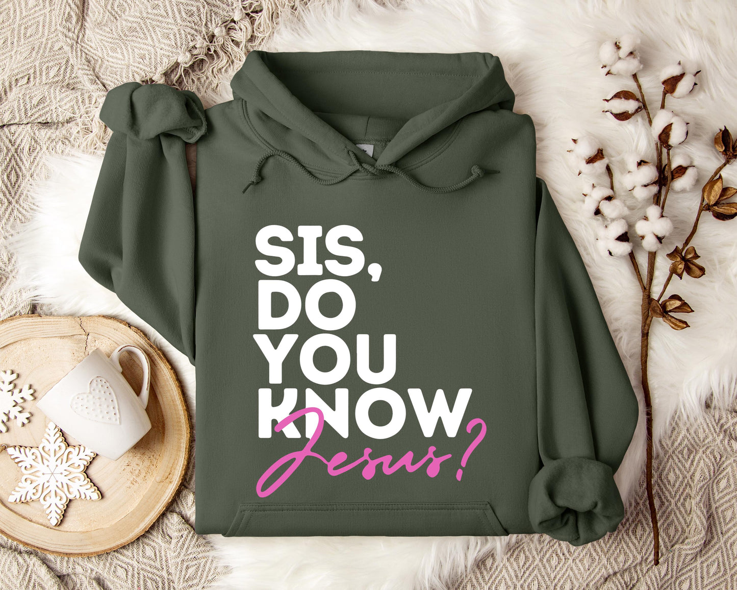 Sis Do You Know Jesus Hoodie