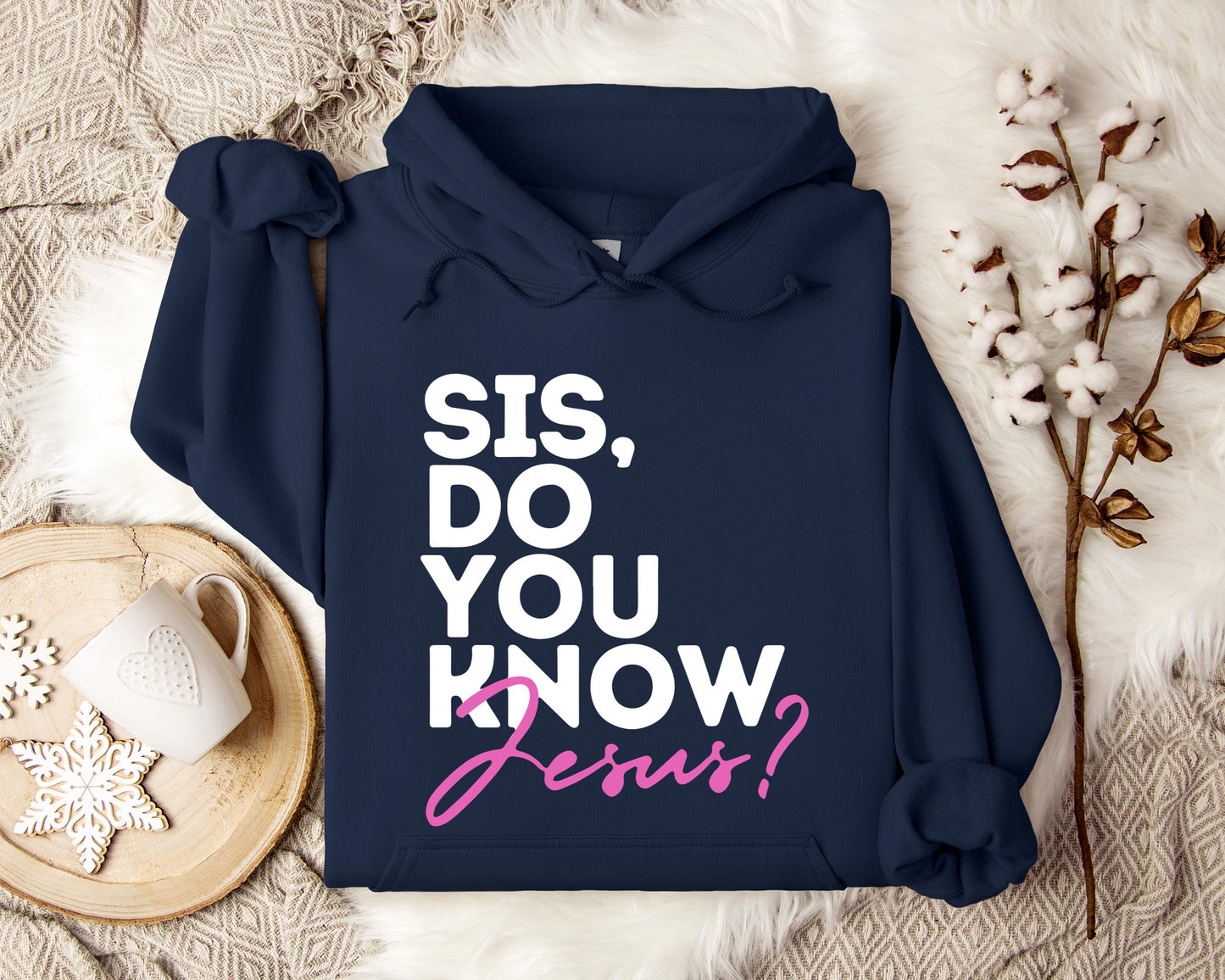 Sis Do You Know Jesus Hoodie