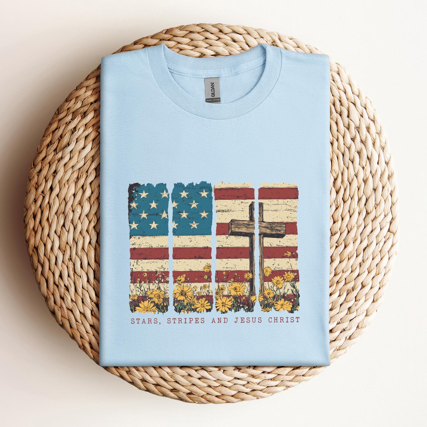 Stars Stripes And Jesus Christ