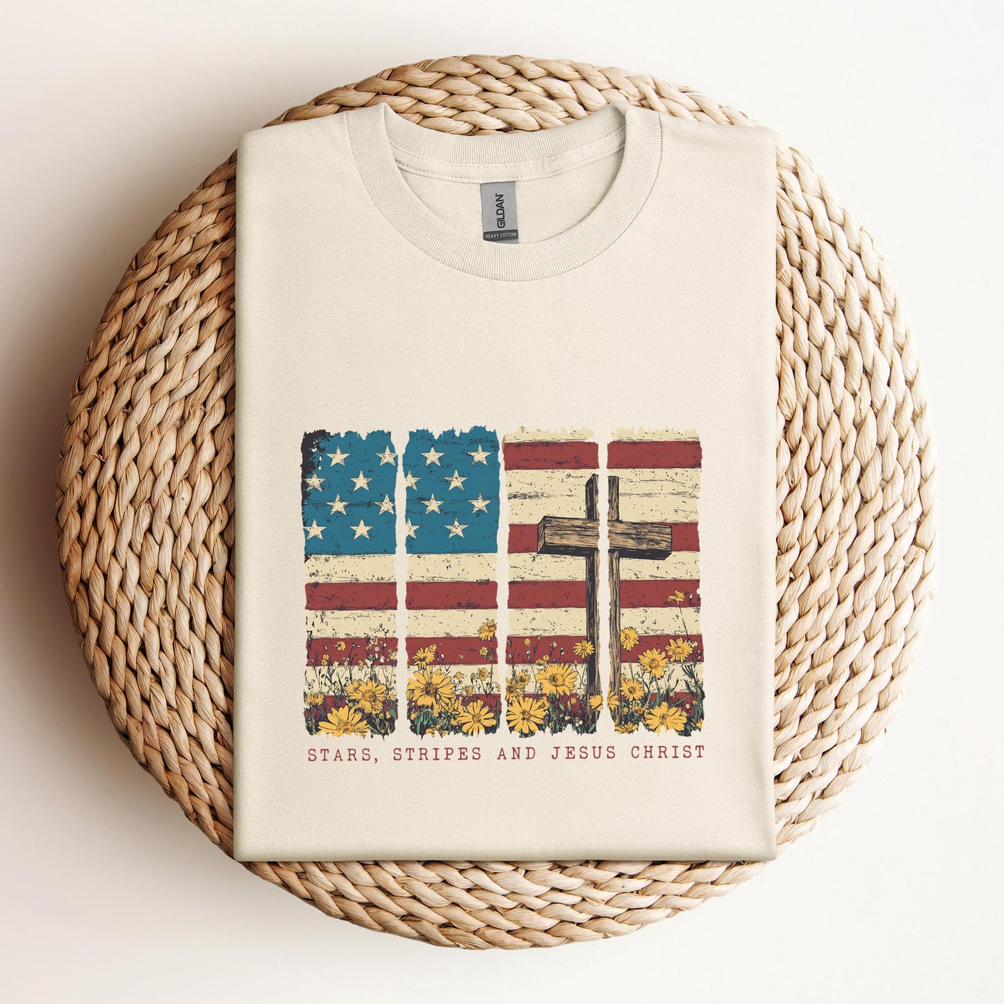 Stars Stripes And Jesus Christ