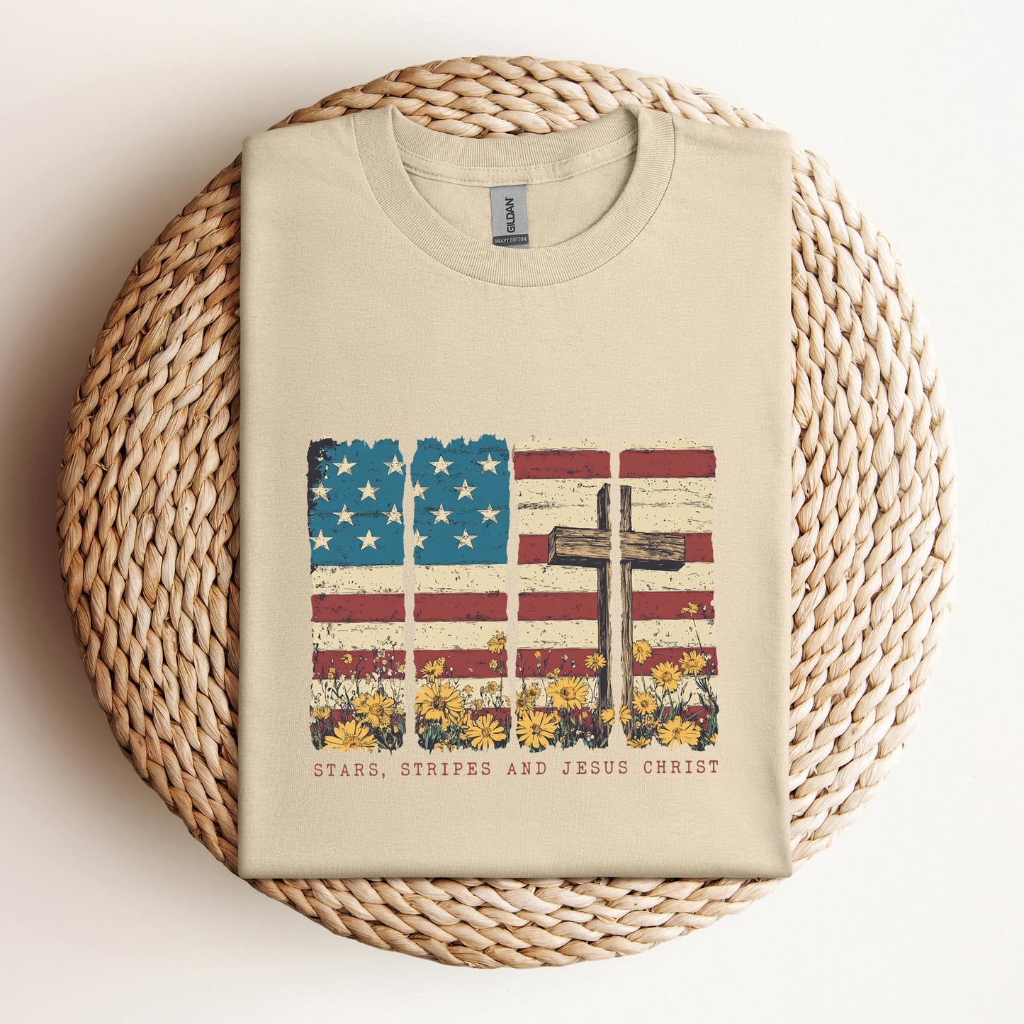 Stars Stripes And Jesus Christ