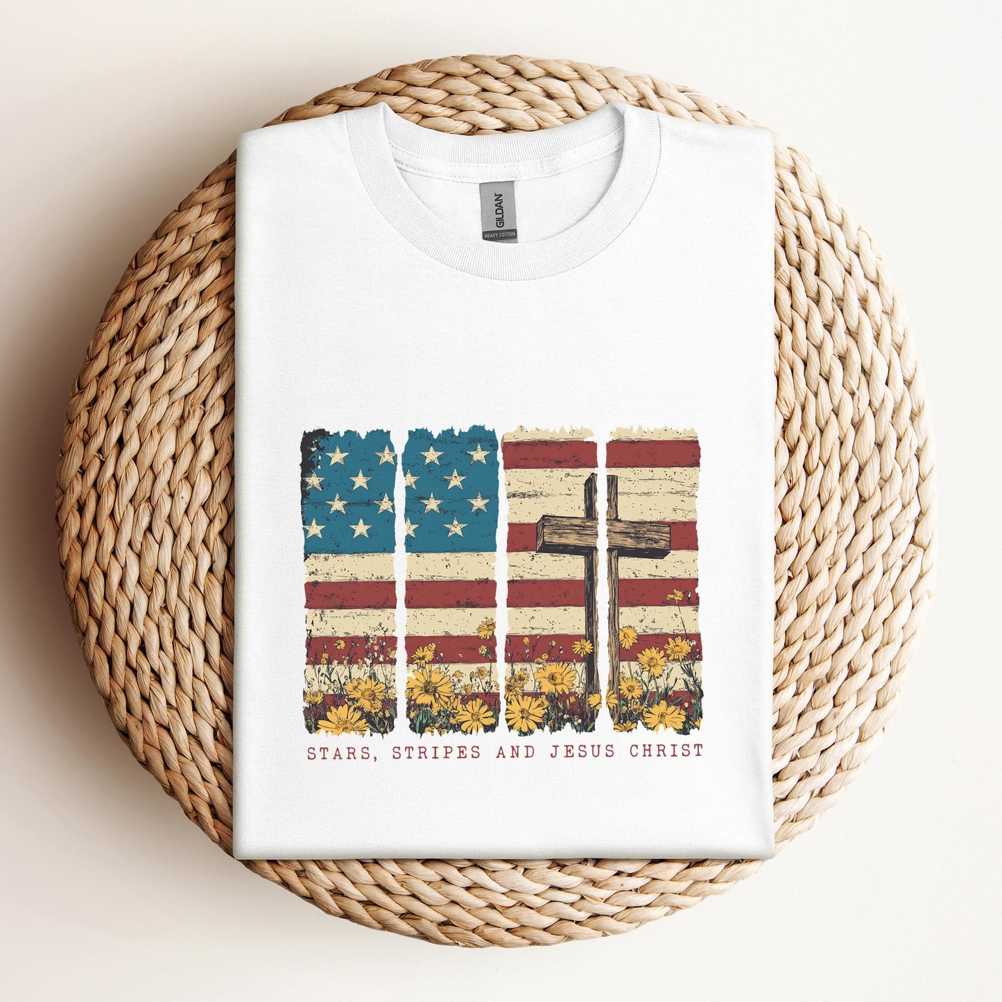 Stars Stripes And Jesus Christ