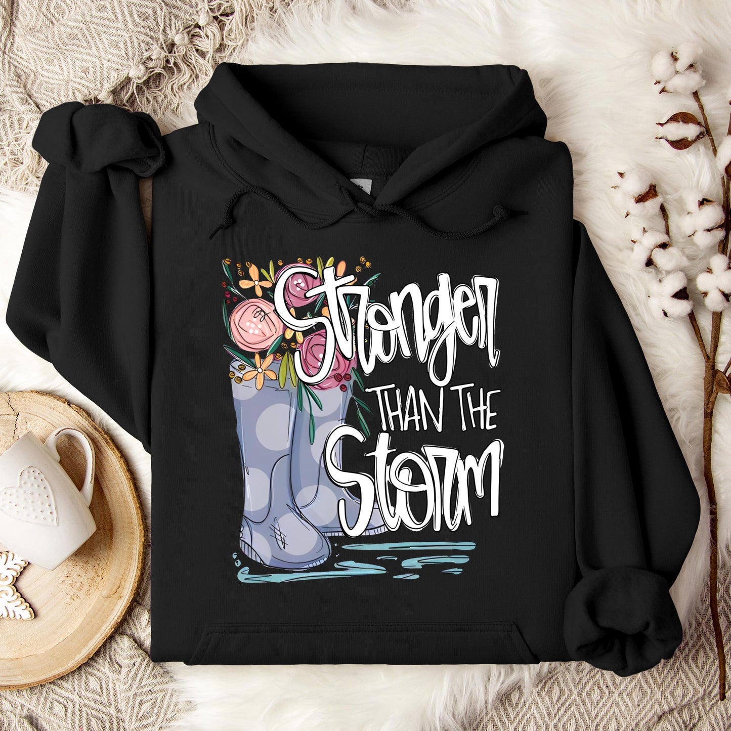 Stronger Than The Storm 02 Hoodie
