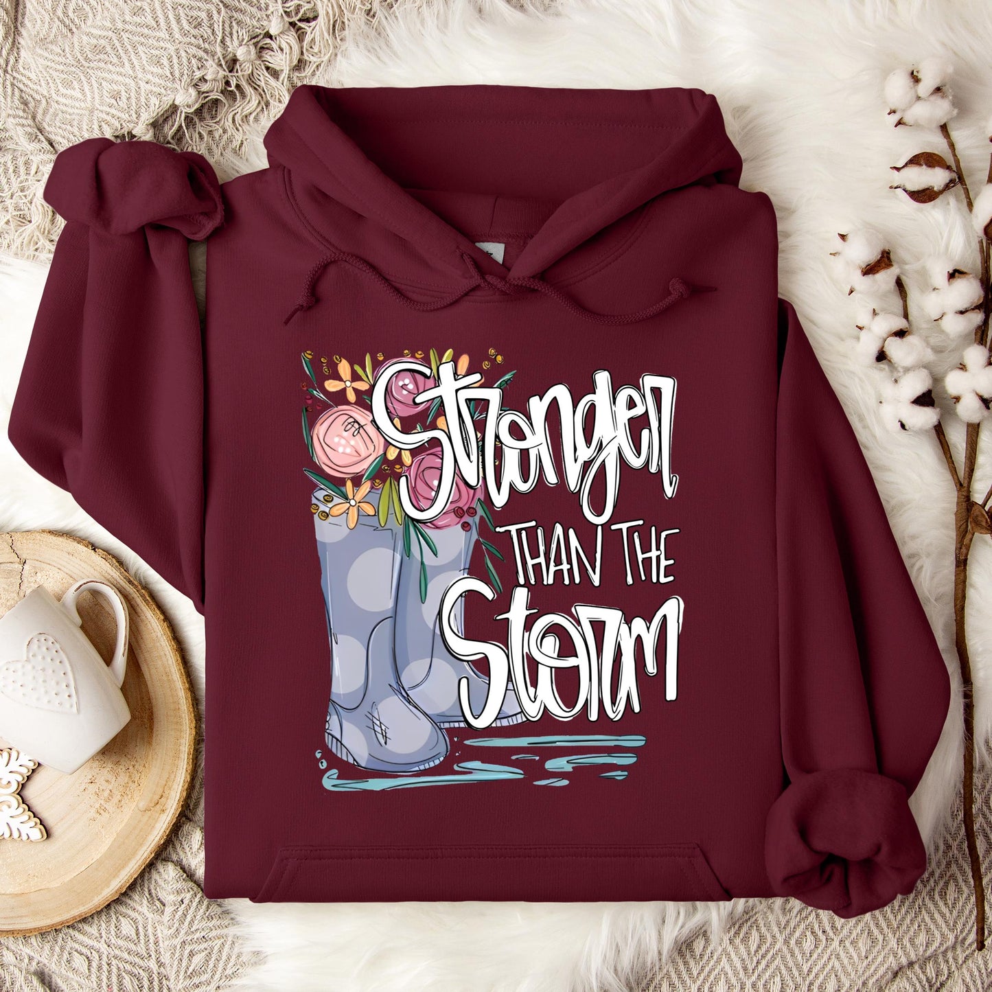 Stronger Than The Storm 02 Hoodie