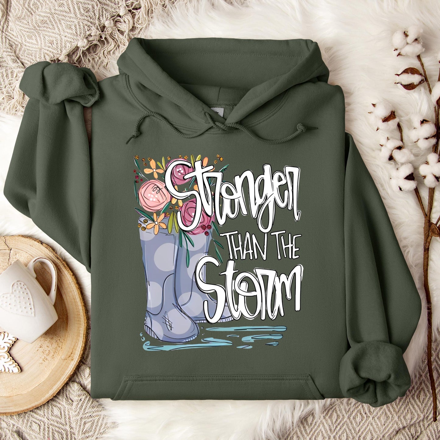 Stronger Than The Storm 02 Hoodie