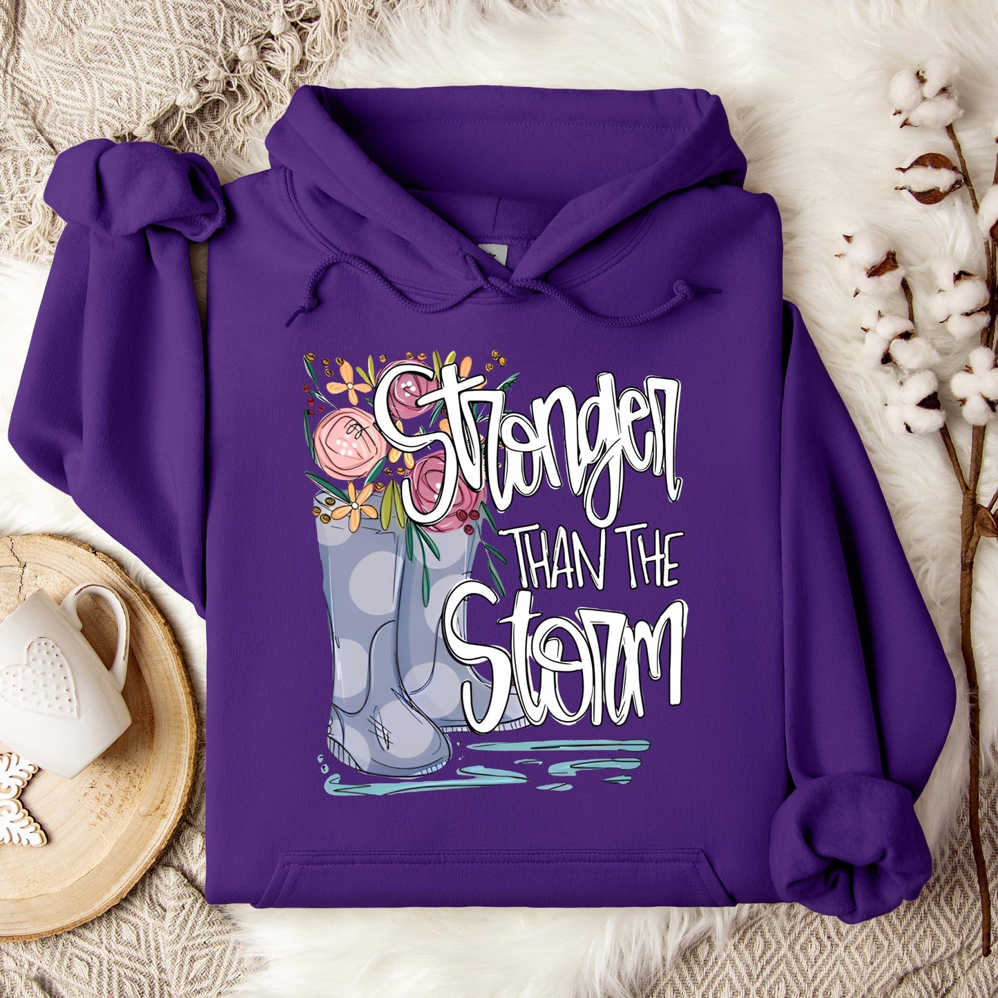 Stronger Than The Storm 02 Hoodie