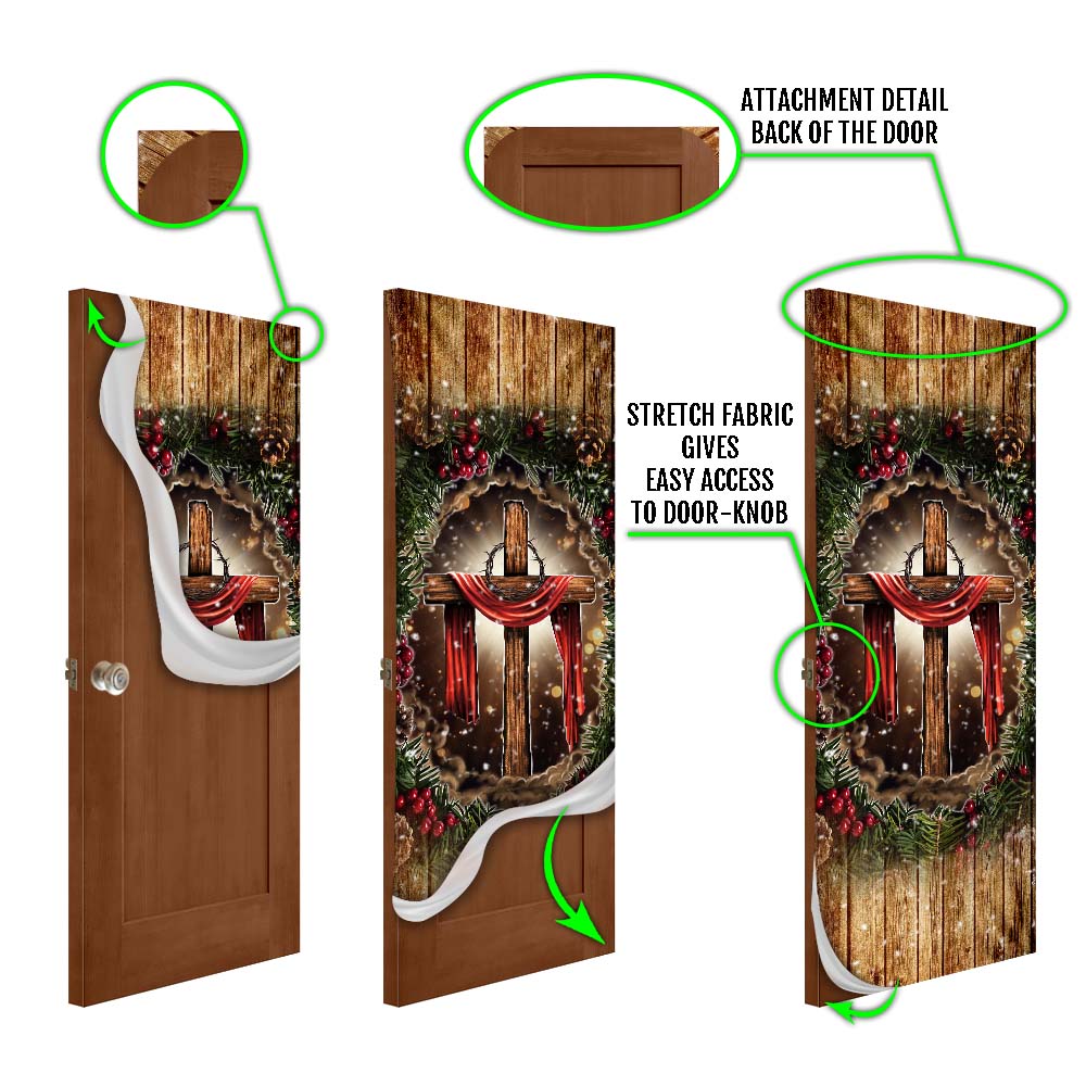 Christian Cross Door Cover