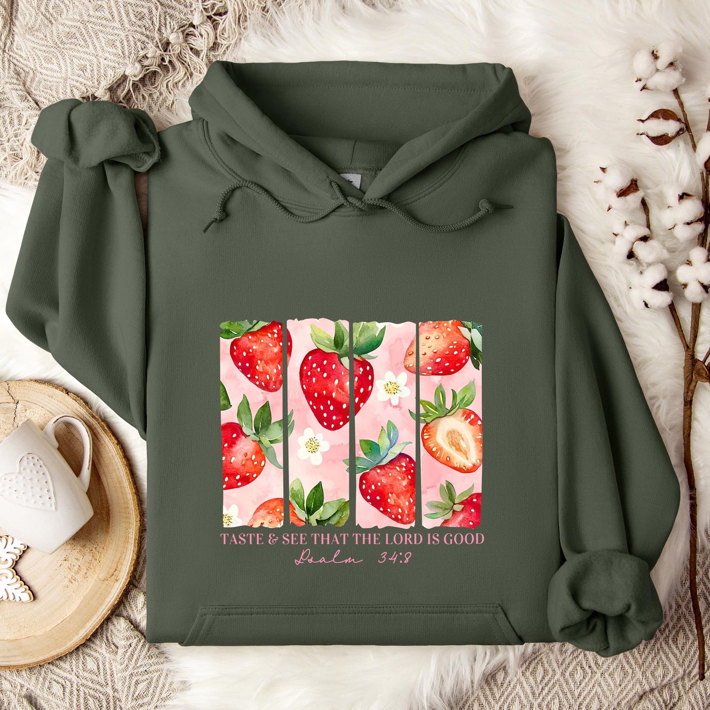 Taste & See That The Lord Is Good Psalm 34.8 Hoodie