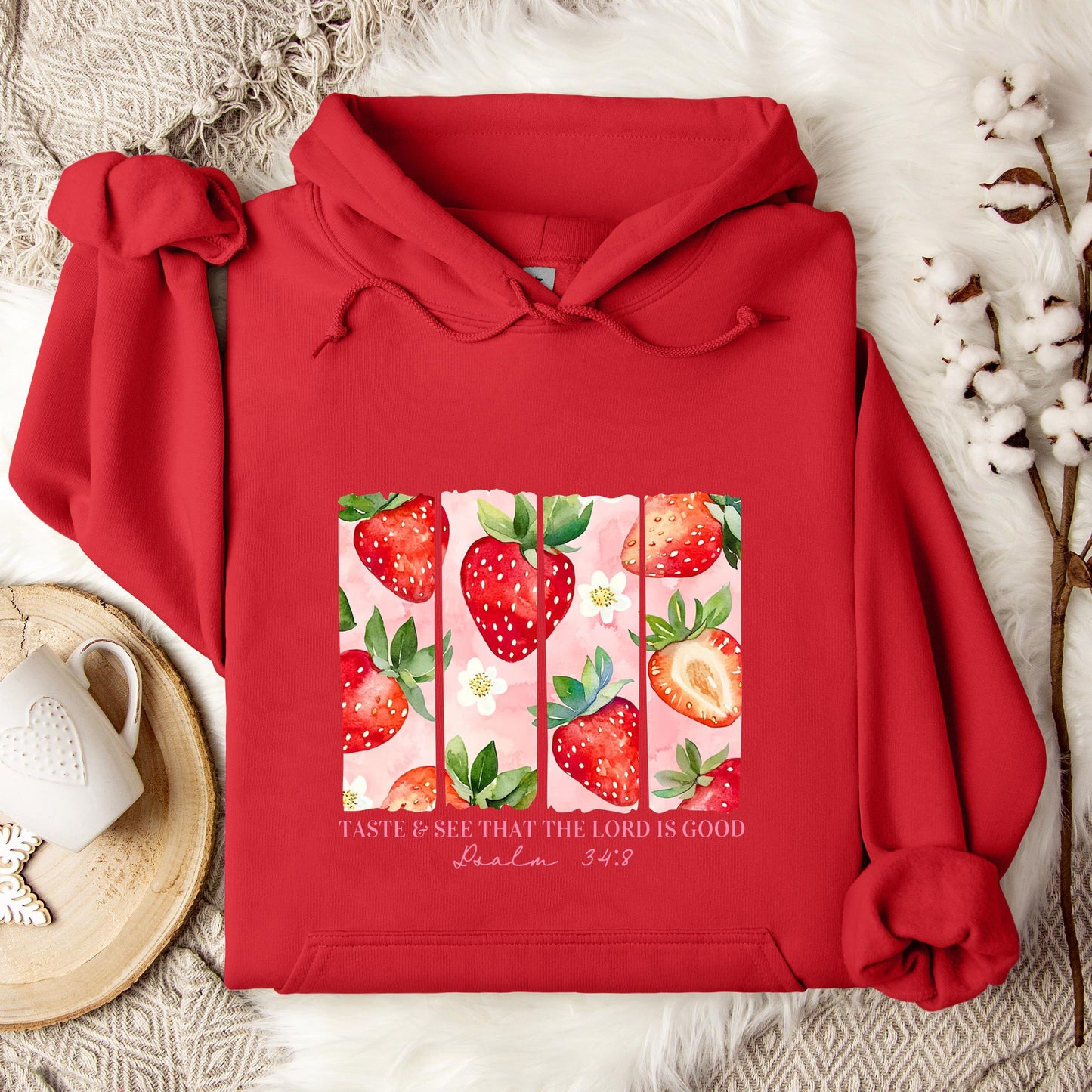 Taste & See That The Lord Is Good Psalm 34.8 Hoodie