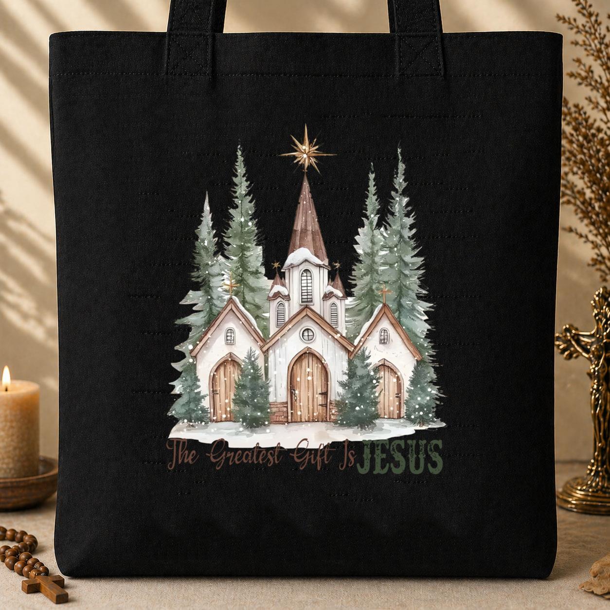 The Greatest Gift Is Jesus 01 Tote Bag