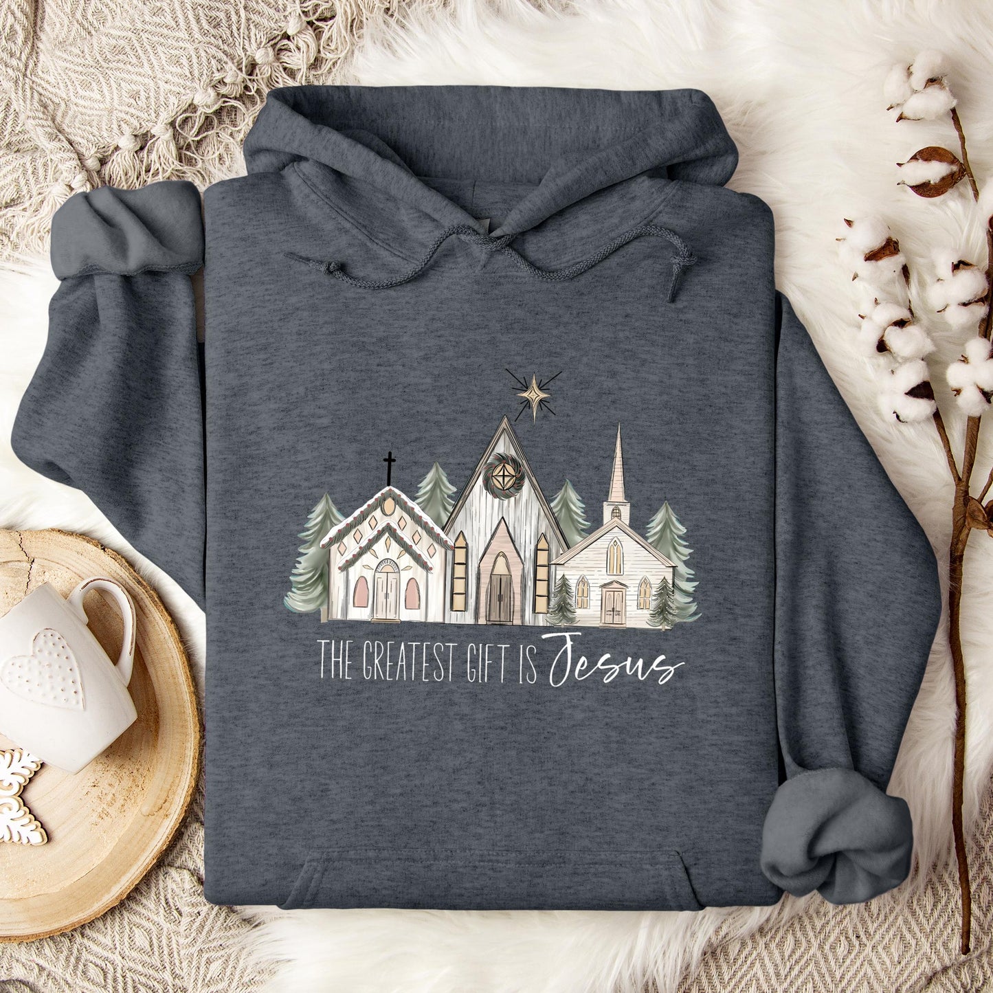 The Greatest Gift Is Jesus Hoodie