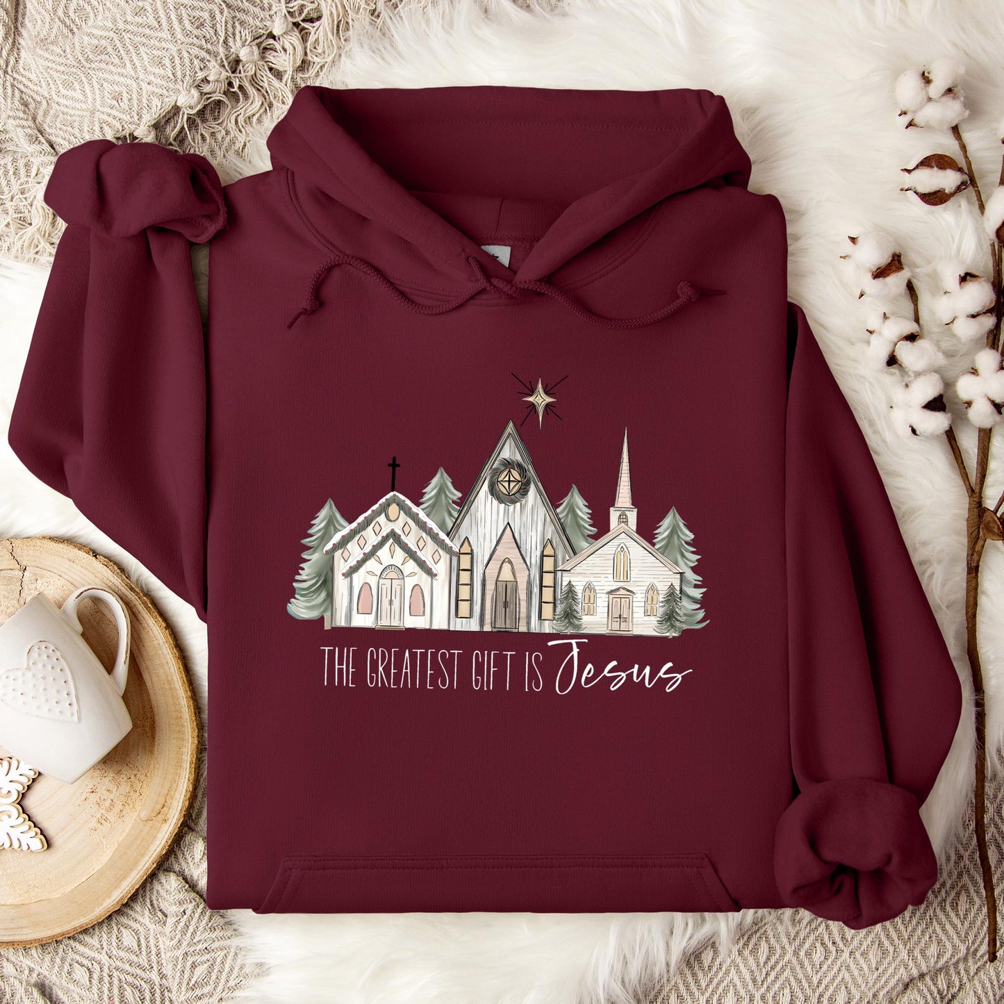The Greatest Gift Is Jesus Hoodie