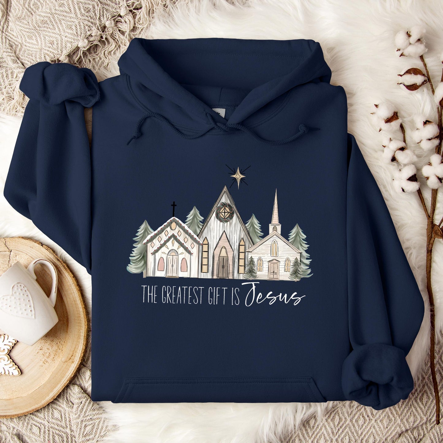 The Greatest Gift Is Jesus Hoodie