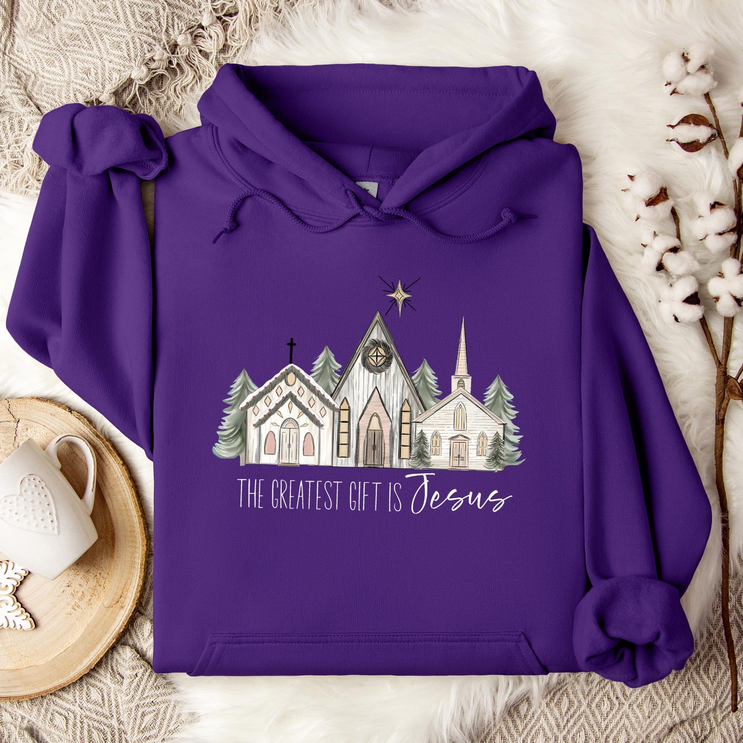 The Greatest Gift Is Jesus Hoodie