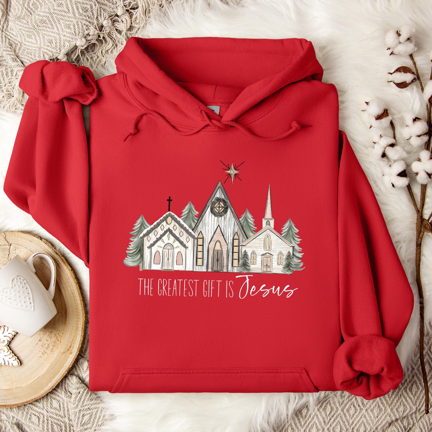 The Greatest Gift Is Jesus Hoodie