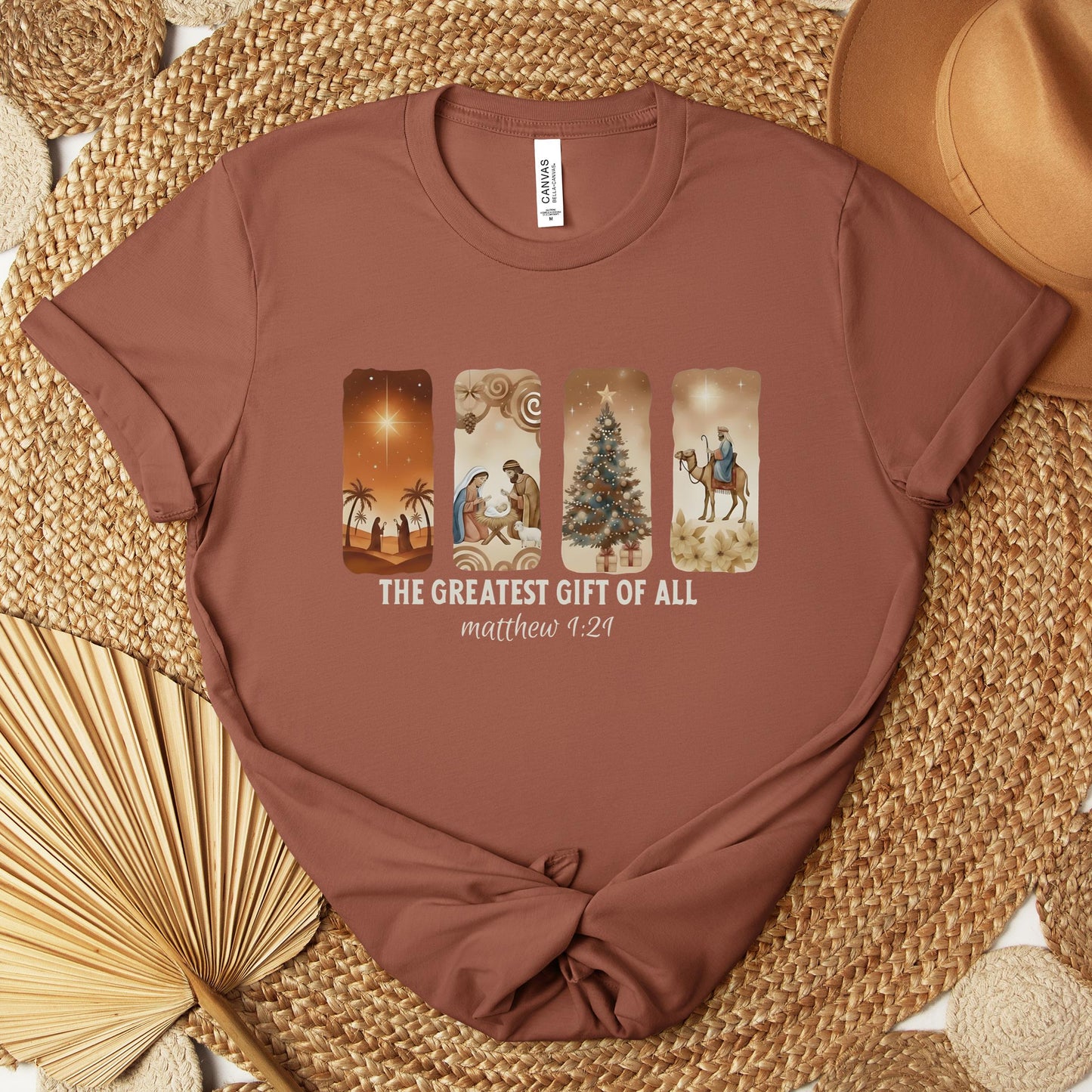 The Greatest Gift Of All Matthew 1.21 06 Premium T-shirt