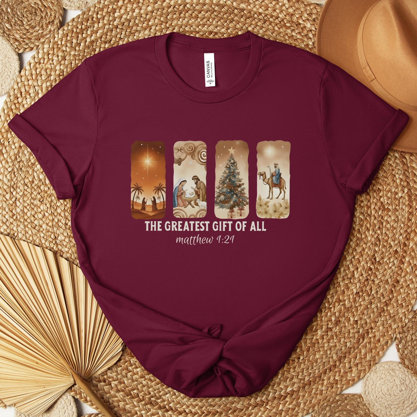 The Greatest Gift Of All Matthew 1.21 06 Premium T-shirt