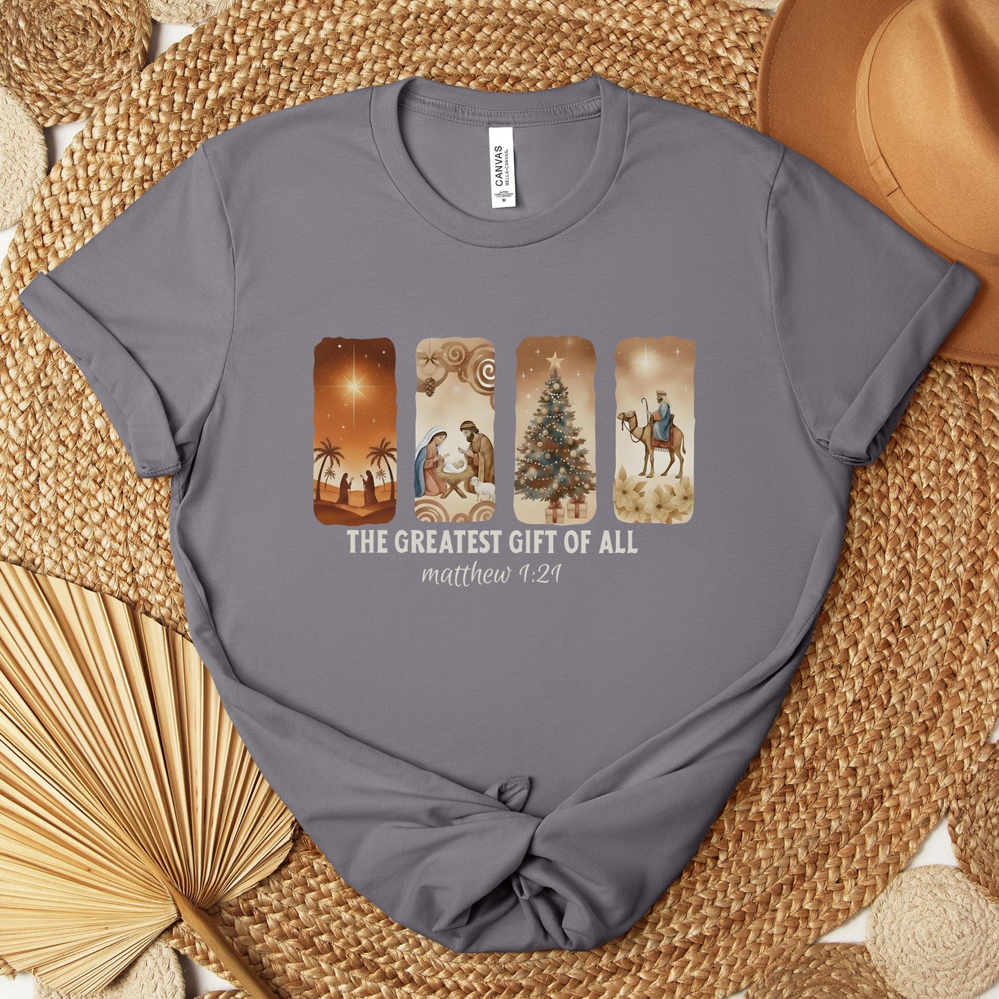 The Greatest Gift Of All Matthew 1.21 06 Premium T-shirt