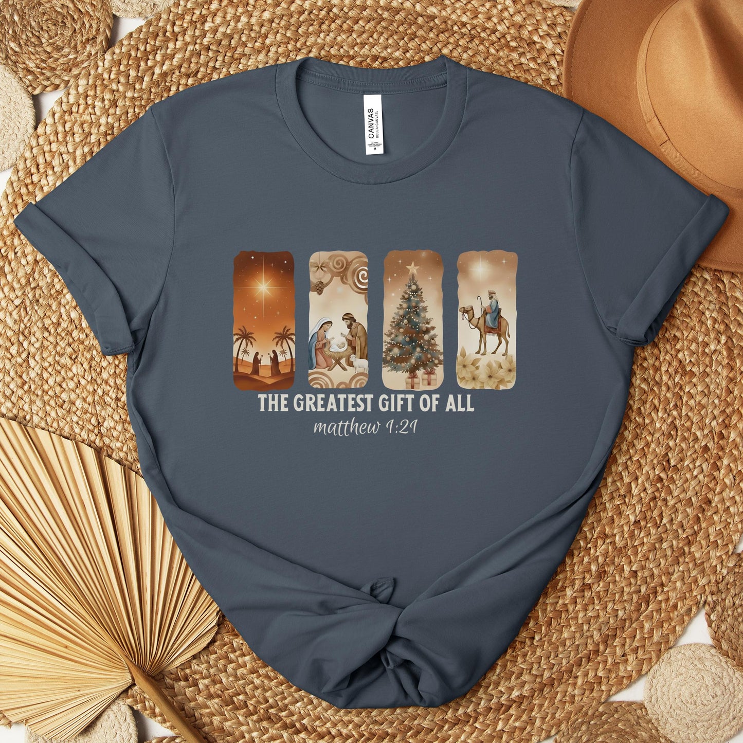 The Greatest Gift Of All Matthew 1.21 06 Premium T-shirt