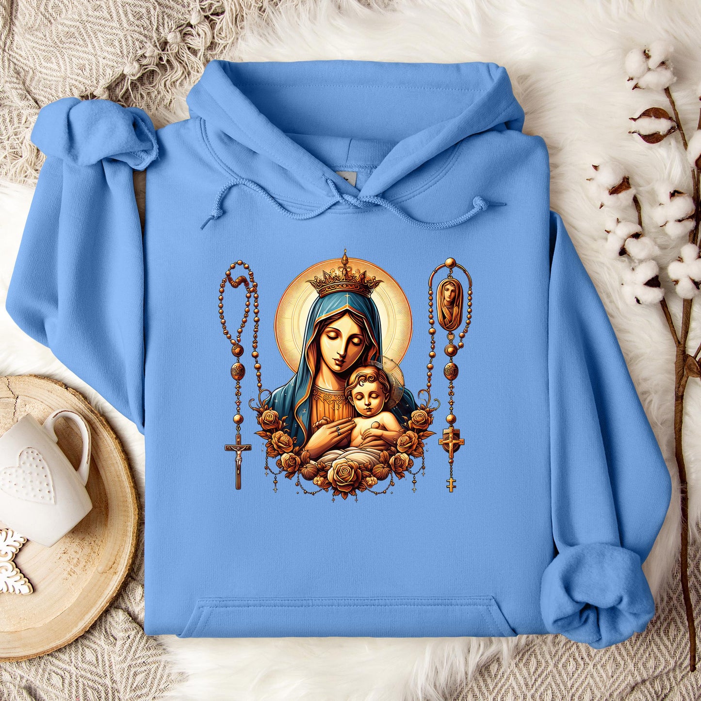 The Holy Virgin Mary 01 Hoodie