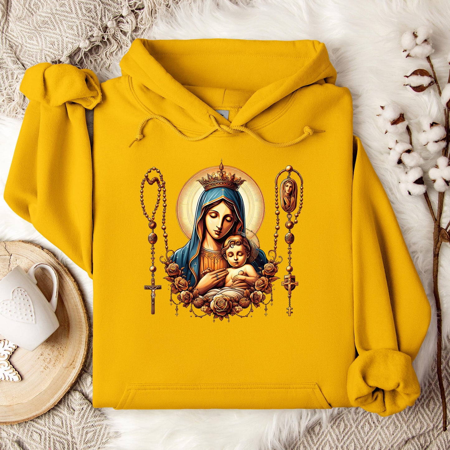 The Holy Virgin Mary 01 Hoodie