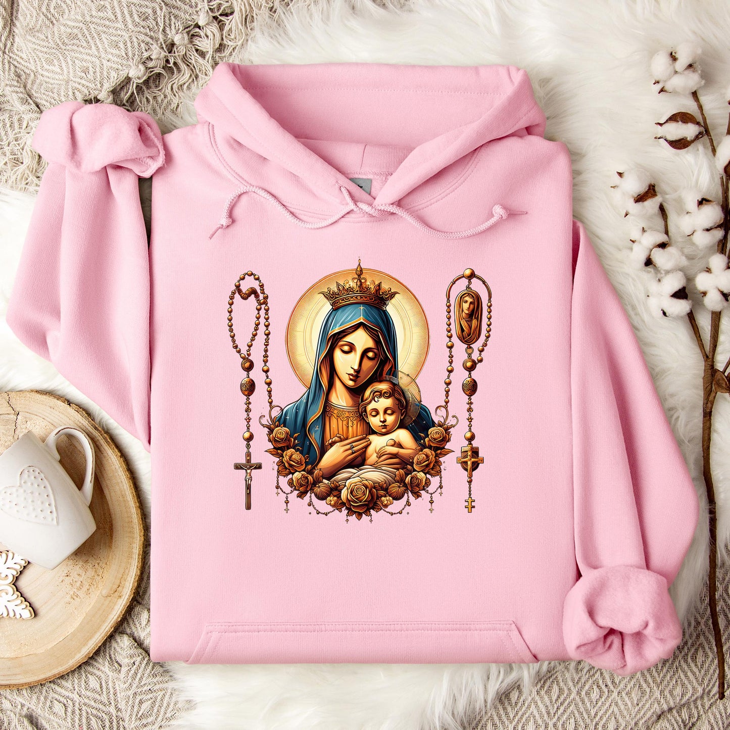 The Holy Virgin Mary 01 Hoodie