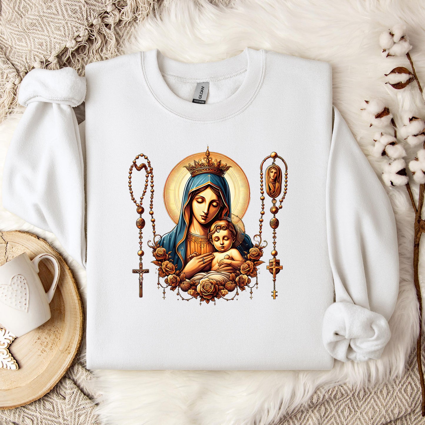 The Holy Virgin Mary 01 Sweatshirt