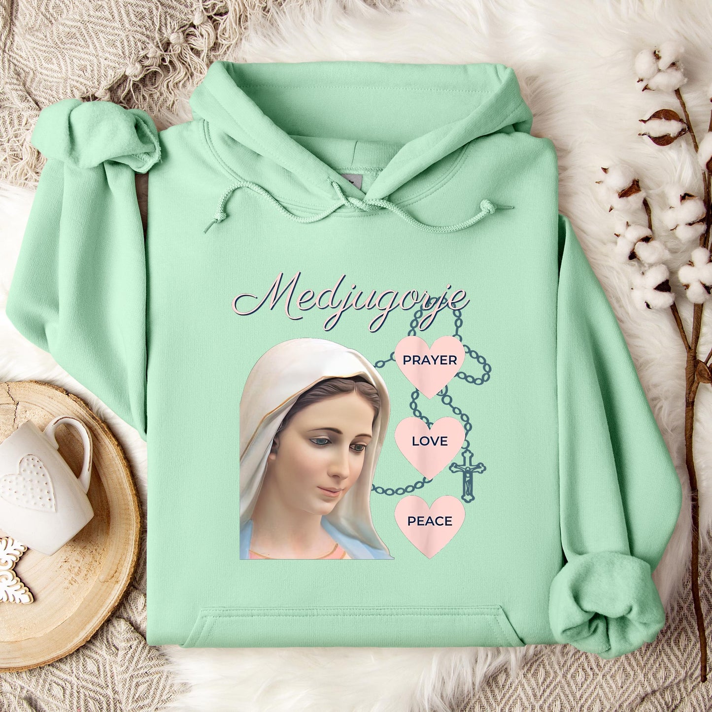 The Holy Virgin Mary 02 Hoodie