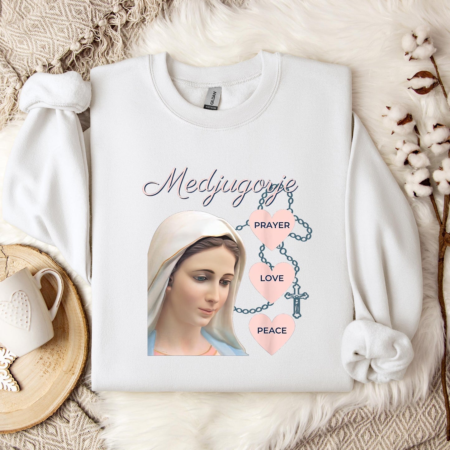 The Holy Virgin Mary 02 Sweatshirt