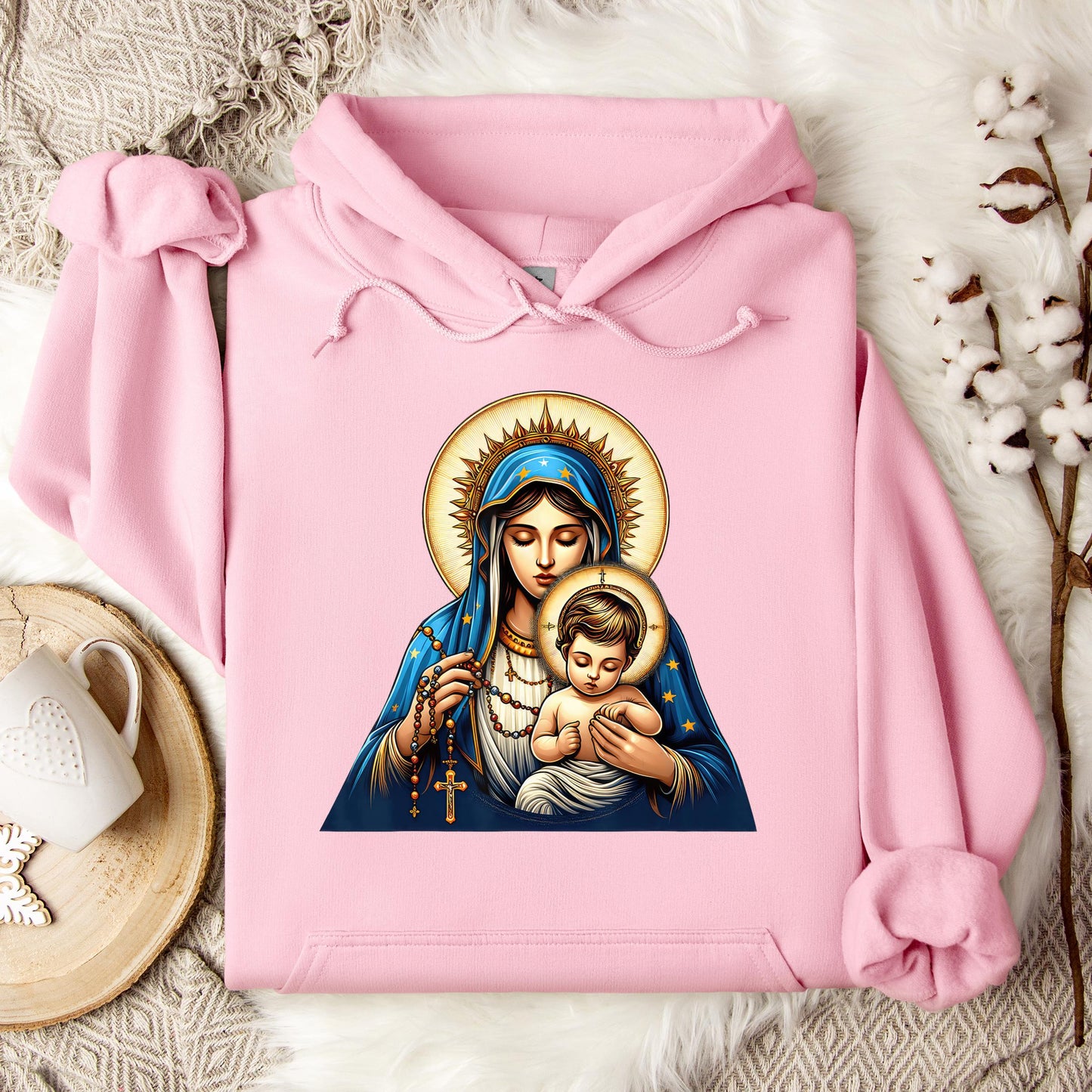 The Holy Virgin Mary 03 Hoodie