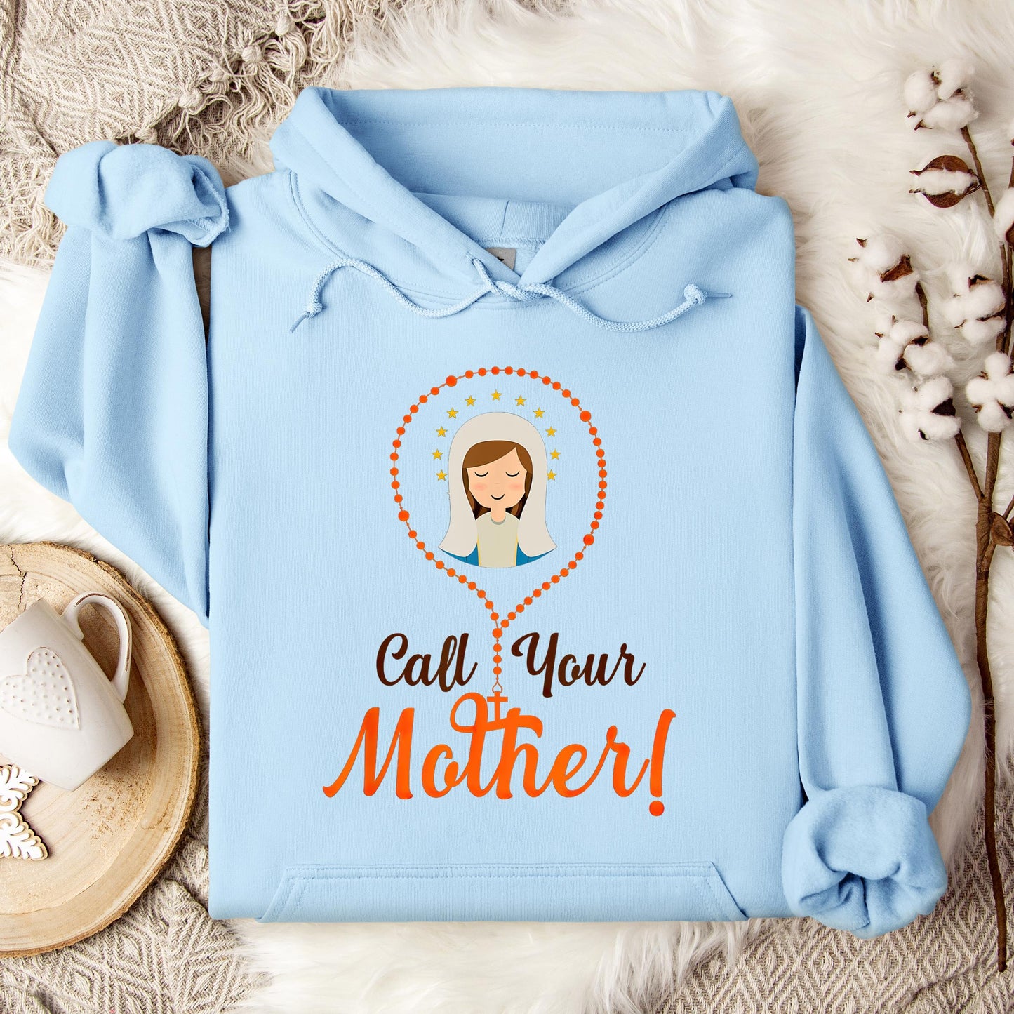 The Holy Virgin Mary 04 Hoodie