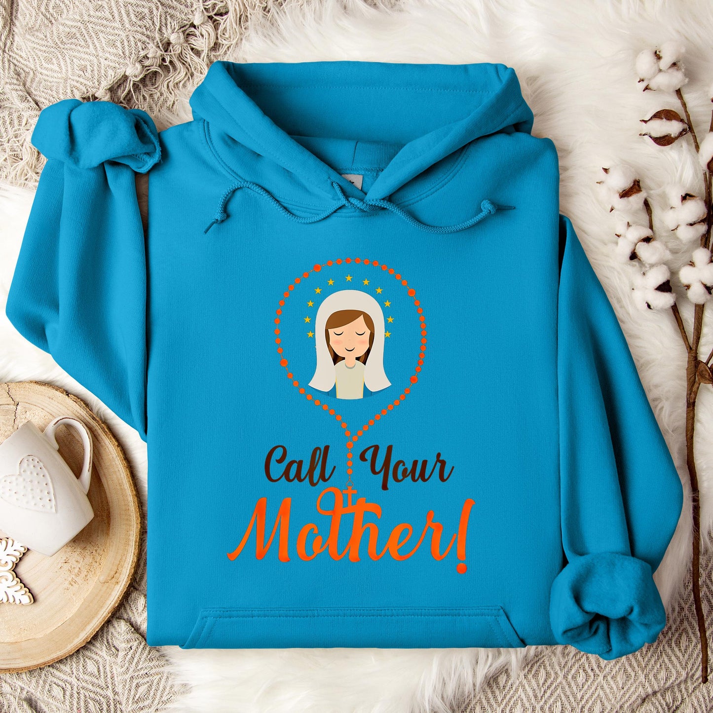 The Holy Virgin Mary 04 Hoodie