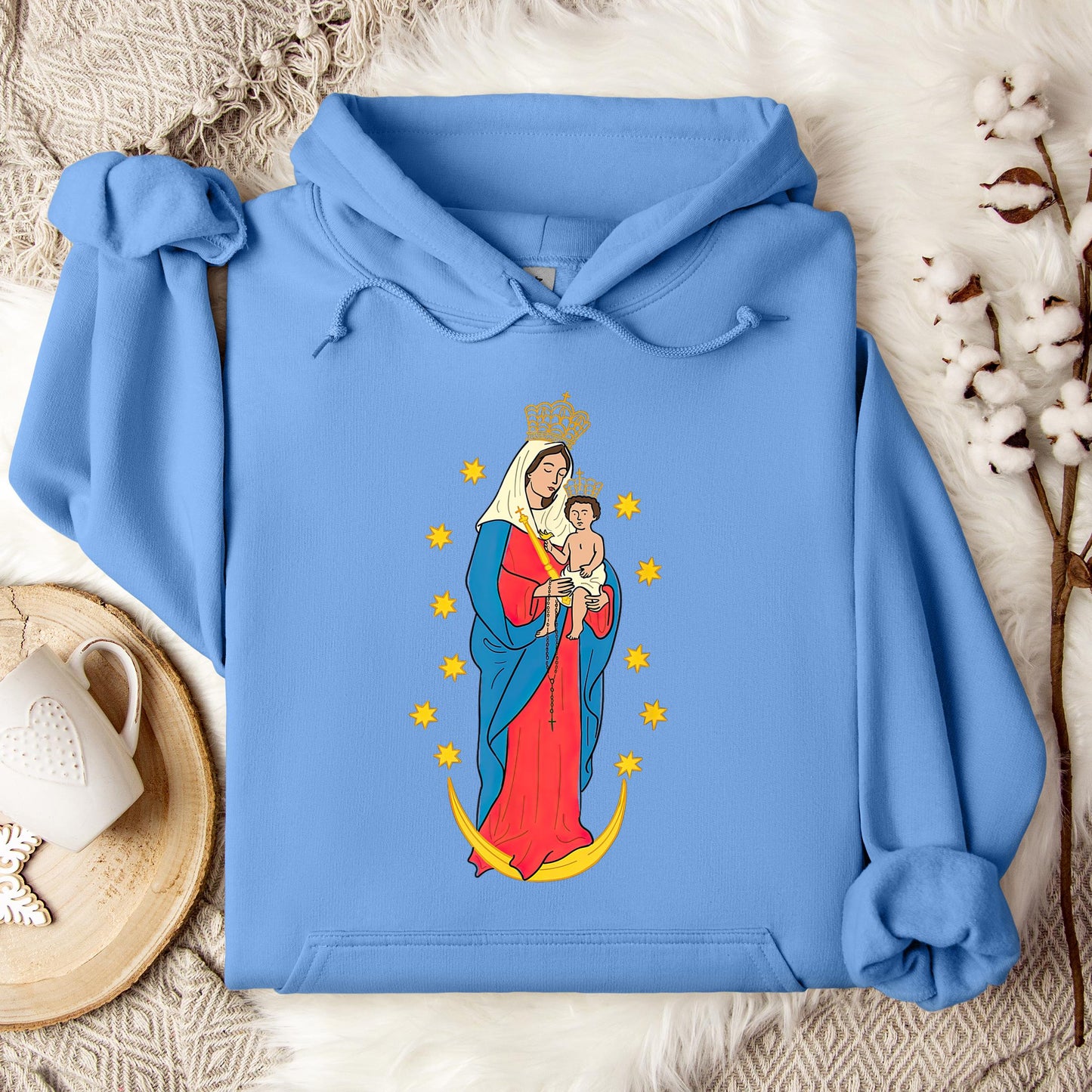 The Holy Virgin Mary 05 Hoodie
