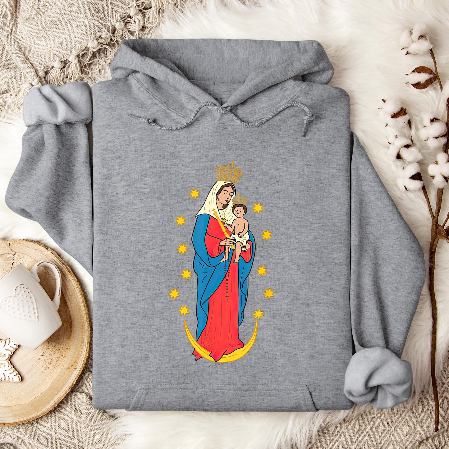 The Holy Virgin Mary 05 Hoodie