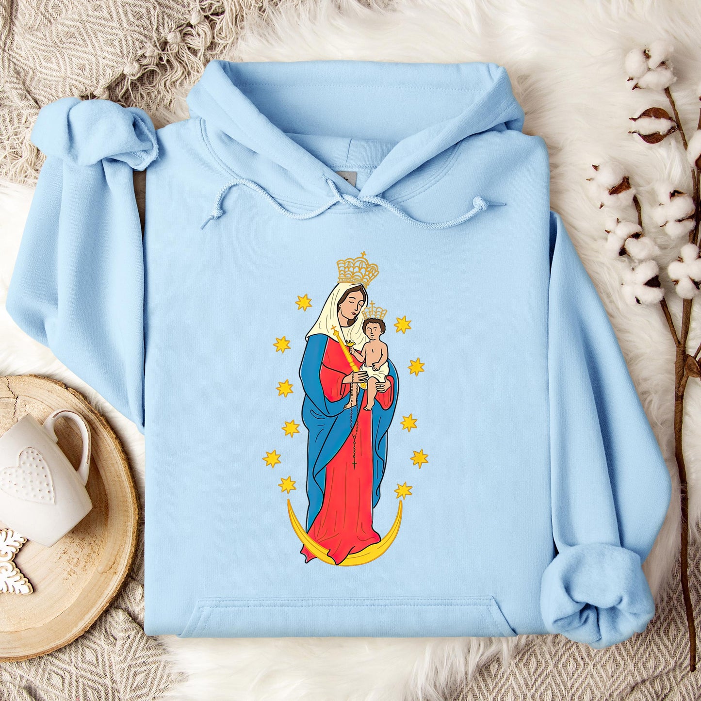 The Holy Virgin Mary 05 Hoodie