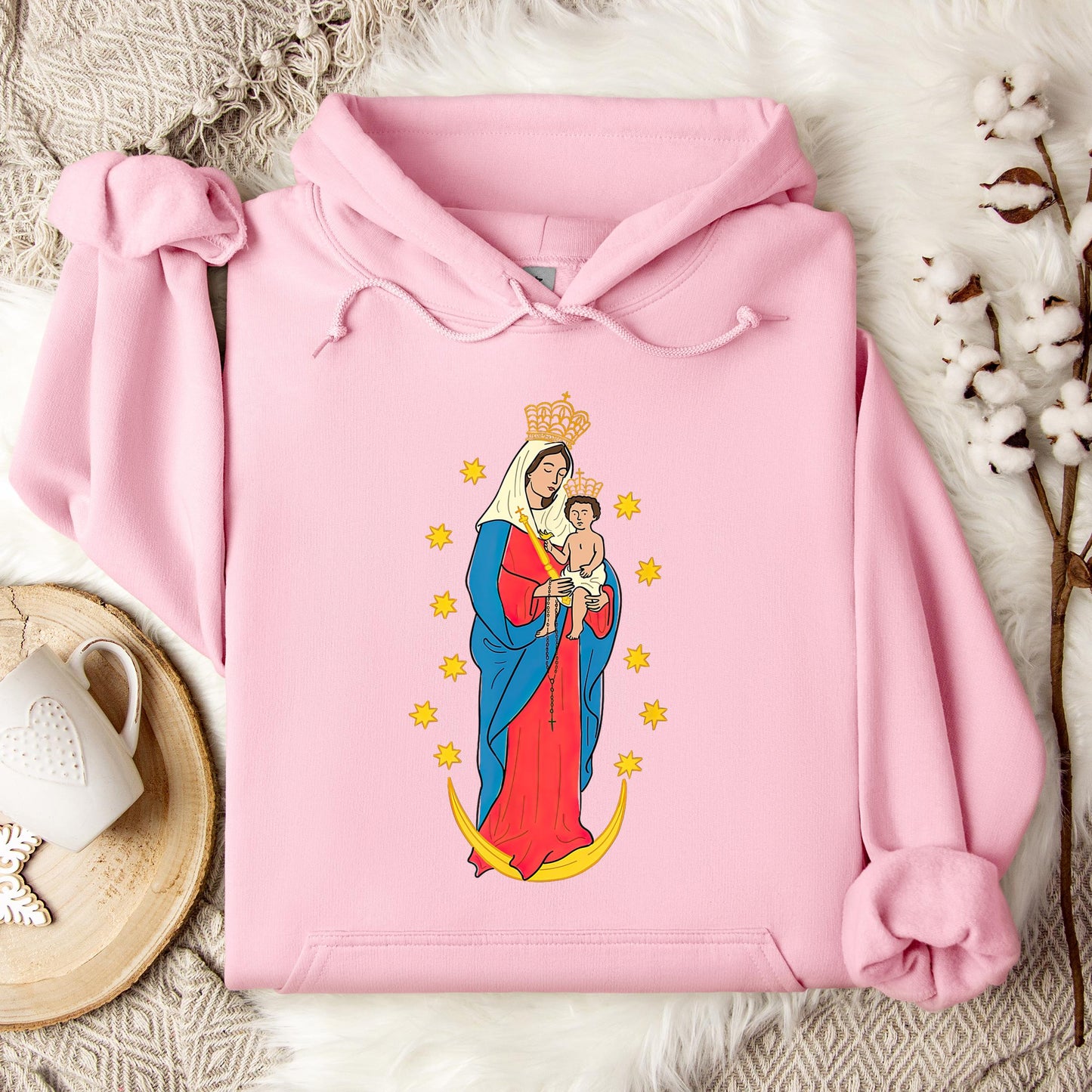 The Holy Virgin Mary 05 Hoodie