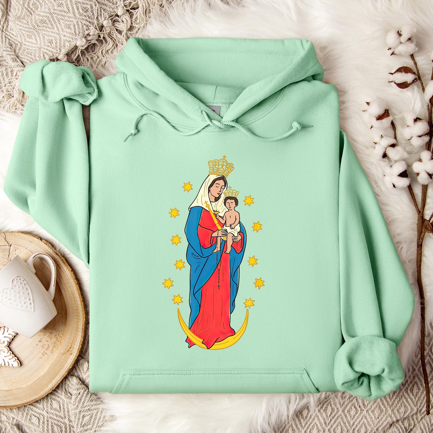 The Holy Virgin Mary 05 Hoodie
