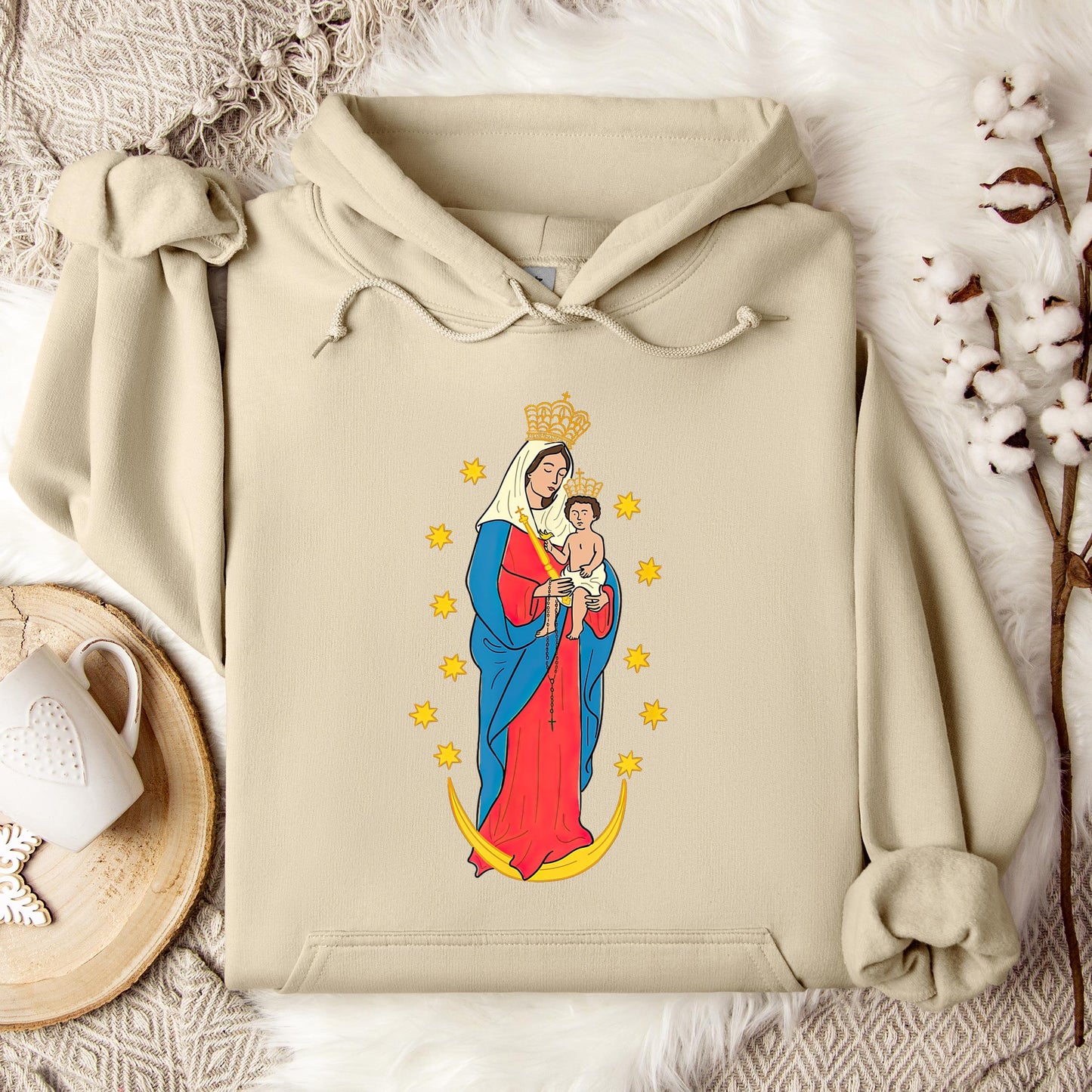 The Holy Virgin Mary 05 Hoodie